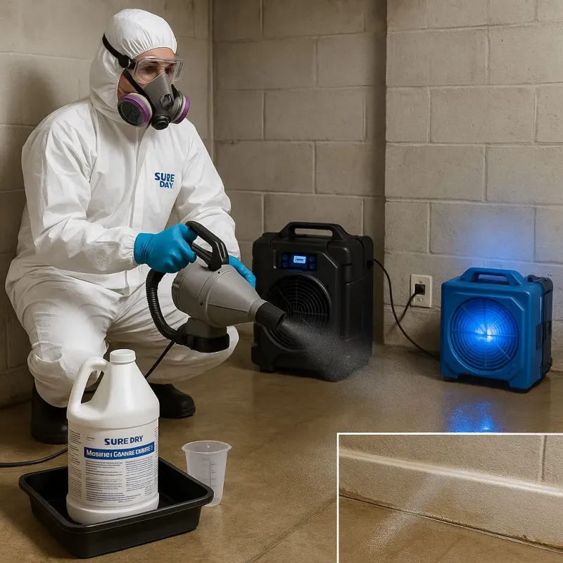 Sanitization and Odor Removal process in Franklin County, ME